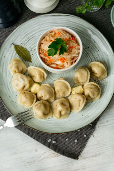 Пельмени Фирменные с квашенной капустой и мясом